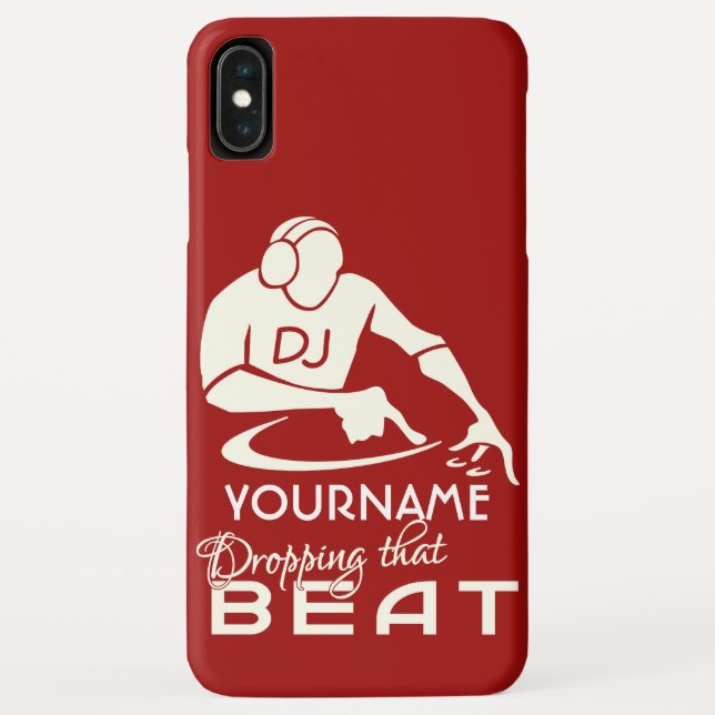 Capas de telefone com nome e cor personalizados de (Verso)