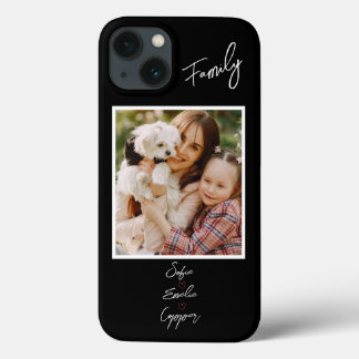 Capas de telefone da família - Nome personalizado
