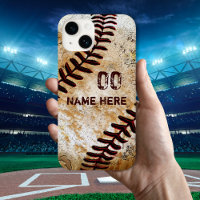 Capas de telefone de beisebol Vintage Personalizad