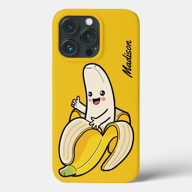 Capas de telefone de denominação aduaneira "Banana (Verso)