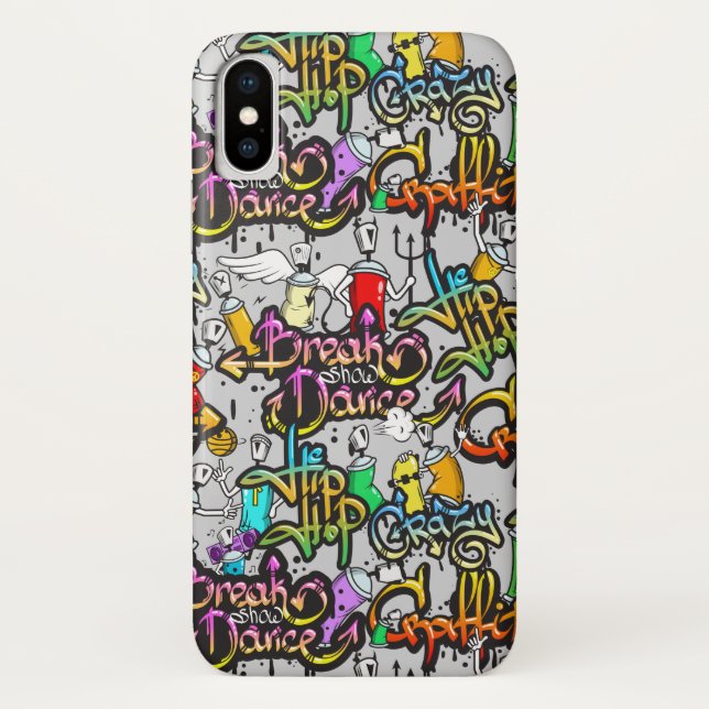Capas de telefone de Grafite Hip Hop (Verso)