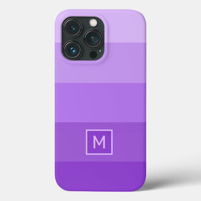 Capas de telefone de monogramas personalizadas de  (Verso)