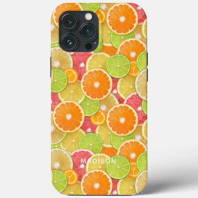 Capas de telefone de nome personalizado de Citrus  (Verso)