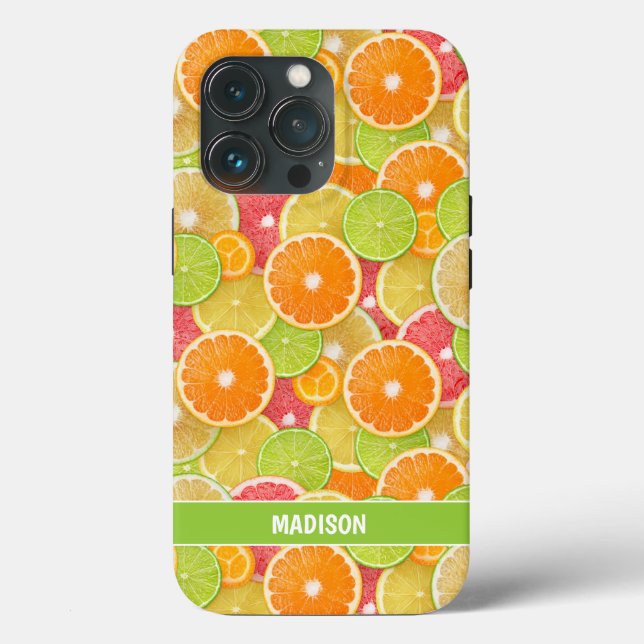 Capas de telefone de nome personalizado de Citrus  (Verso)