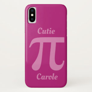 Capas de telefone de nome personalizado de Pi / Pi