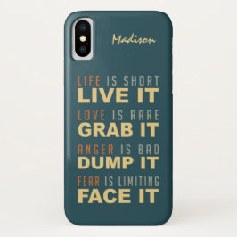 Capas de telefone de nome personalizado do Aviso d