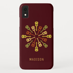 Capas de telefone de nome personalizado Ukulele