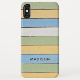 Capas de telefone de nomes personalizados de plana