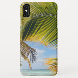 Capas de telefone de Palmas de Praia de Monograma