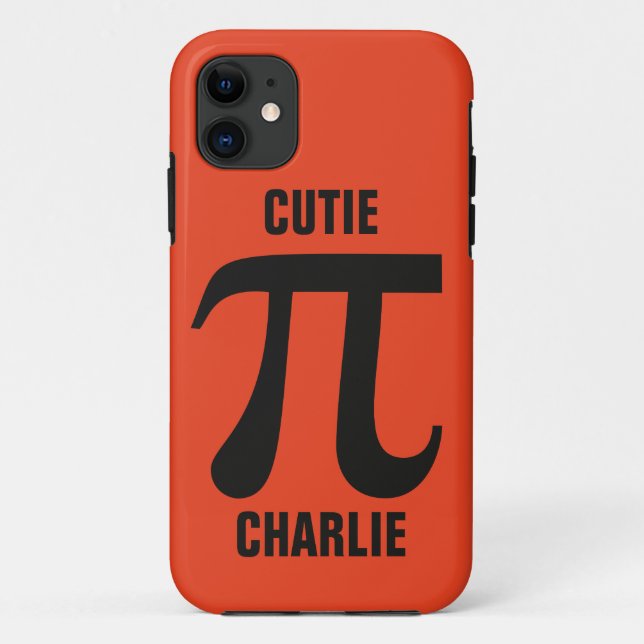 Capas de telefone de texto personalizado de PIN /  (Verso)