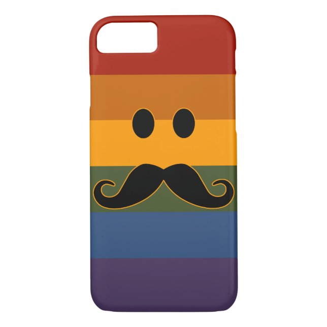 Capas de telefone do Orgulho de Mustache (Verso)
