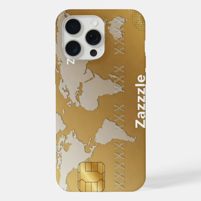 Capas de Telefone Negócios Gold Premium (Verso)