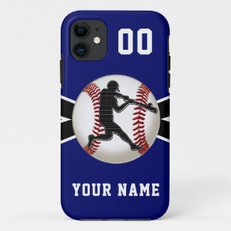 Capas de telefone personalizadas de beisebol, nova