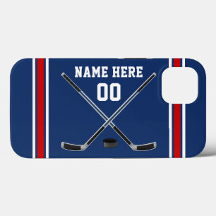 Capas de telefone personalizadas de hóquei no gel