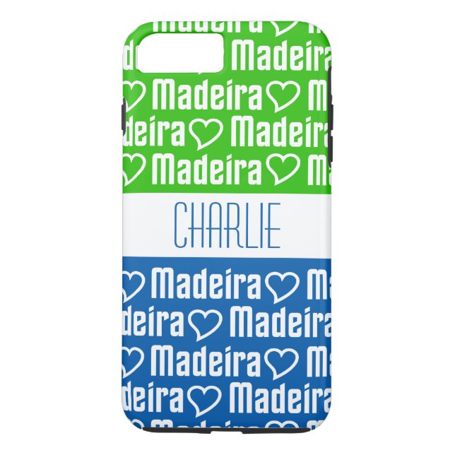 Capas de telefone personalizadas de monograma da M (Verso)