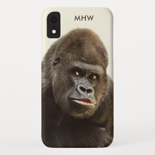 Capas de telefone personalizadas de monograma do F (Verso)