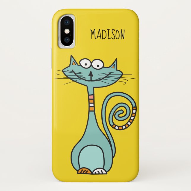 Capas de telefone personalizadas de nome e cor de  (Verso)