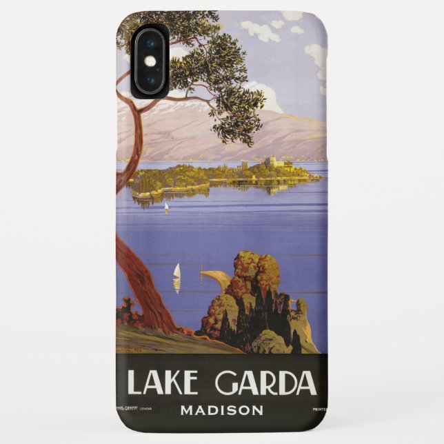 Capas de telefone personalizadas de nomes do Lago  (Verso)