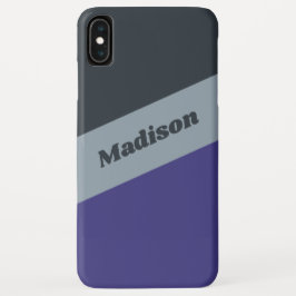 Capas de telefone Tricolores de Nome Personalizado