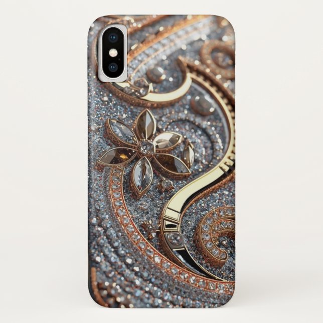 Capas de Telemóvel Luxo & Glamour (Verso)