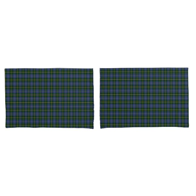 Capas de Travesseiro da Nova Escócia Tartan (Frente - conjunto)