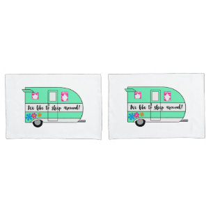 Capas De Travesseiro De Camper "Gostamos De Dormir