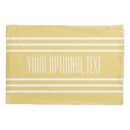 Capas de travesseiro de texto personalizado com fa