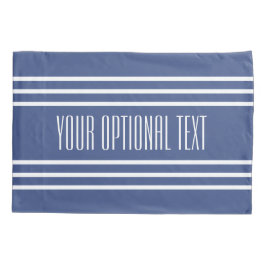 Capas de travesseiro de texto personalizado com fa
