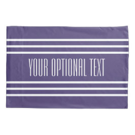 Capas de travesseiro de texto personalizado com st