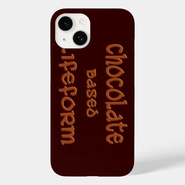 Capas do iPhone 6 baseadas em chocolate (Verso)