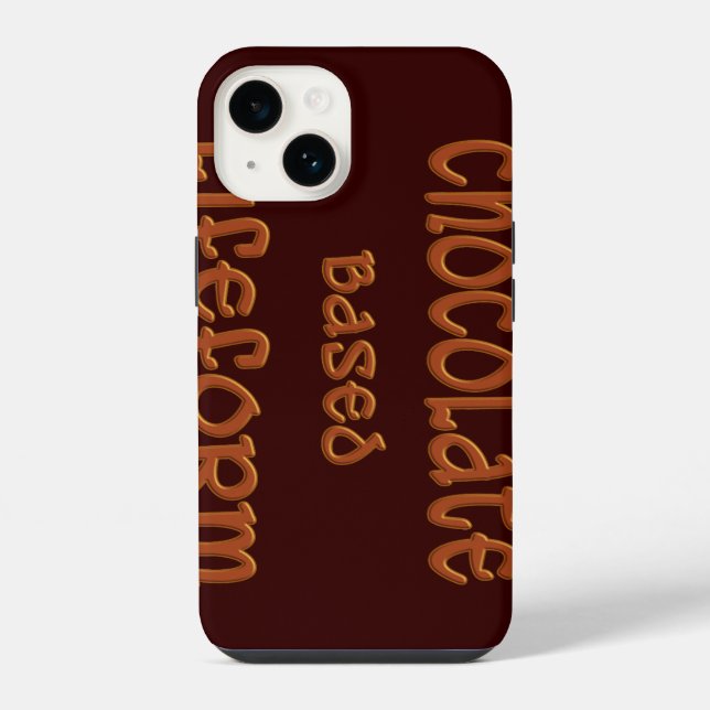 Capas do iPhone 6 baseadas em chocolate (Verso)