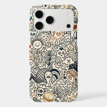 Capas Doodle para iPhone 17 Pro Max