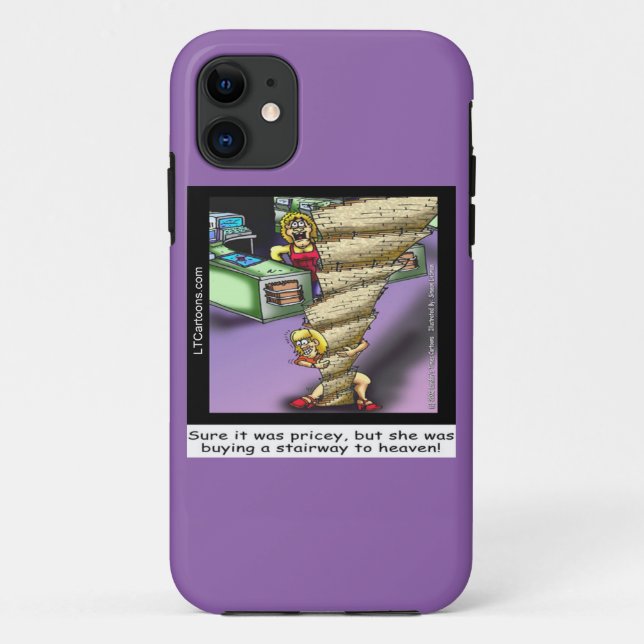 Capas engraçadas para smartphone da escada de Zep (Verso)