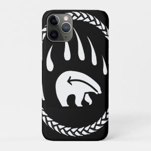 Capas Móveis de Urso Tribal iPhone 11