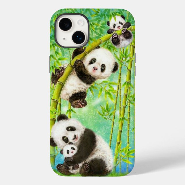 Capas Panda Animel com Cobrir Bonito Apple iPhone  (Verso)