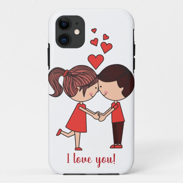 capas para iPhone 11 para casais apaixonados (Verso)