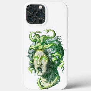 Capas para iPhone 13 Pro Max Cabeça de Medusa Glow