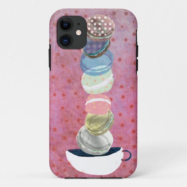 Capas para iphone 5 - iphone 5s Macarons (Verso)