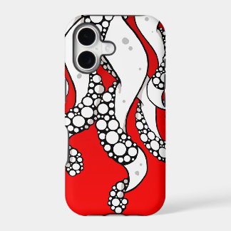 Capas para iPhone 5 Tentáculos (Vermelho)