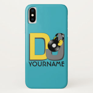 Capas personalizadas de cores e monogramas do DJ