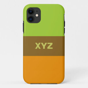 Capas personalizadas de listras de três cores