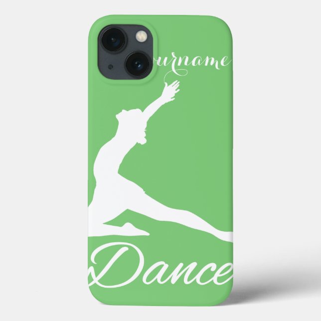 Capas personalizadas de monograma e cores DANCE (Verso)