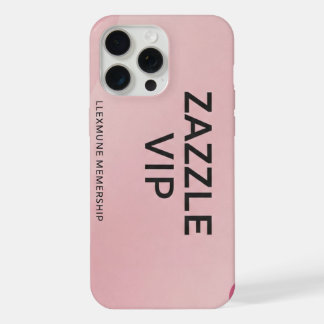 Capas rosa VIP Zazzle