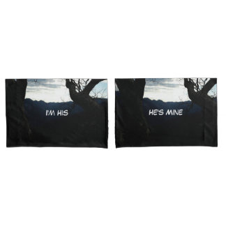 Capas travesseiros (parte do set "Sou dele, Ele é 