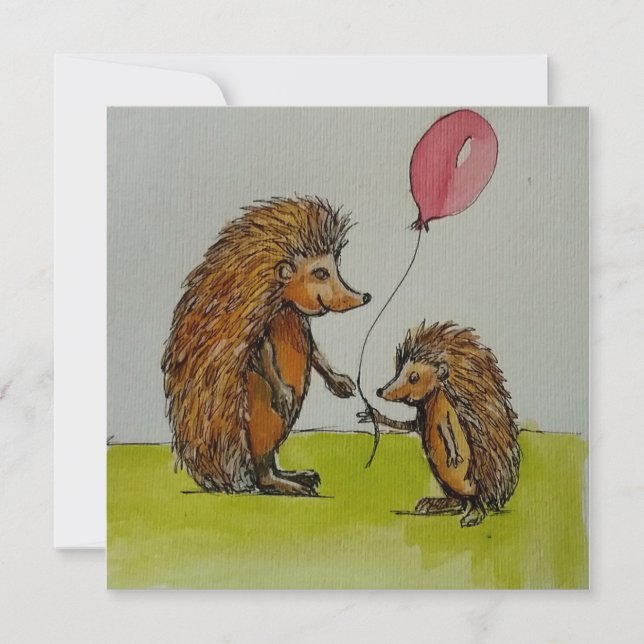 Capazes de ilustrar crianças com um balão (Frente)