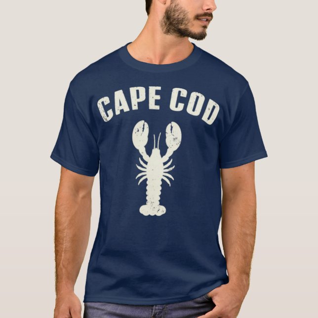Cape Cod, MÃES Lobster T-Shirt - Classic Summer Be (Frente)