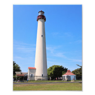Cape May Lighthouse, Impressão de Foto de Nova Je