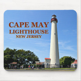 Cape May Lighthouse, Nova Jersey Mousepad
