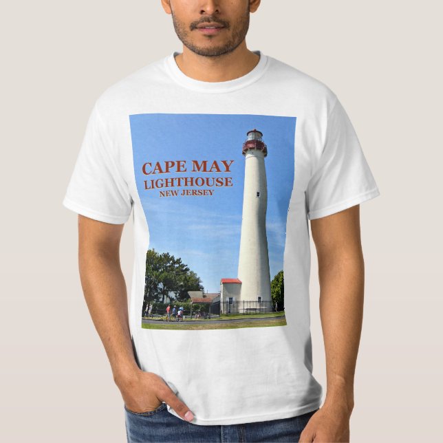 Cape May Lighthouse, Nova Jersey T-Shirt (Frente)