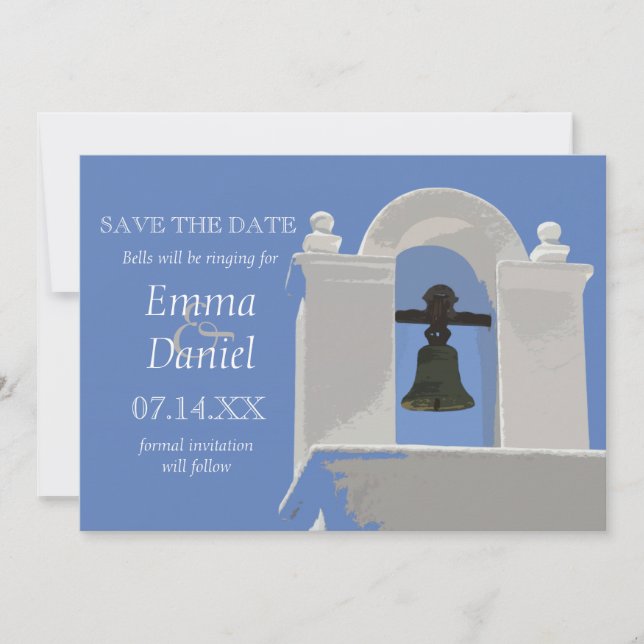 Capel Bells Salva o Anúncio da Data (Frente)